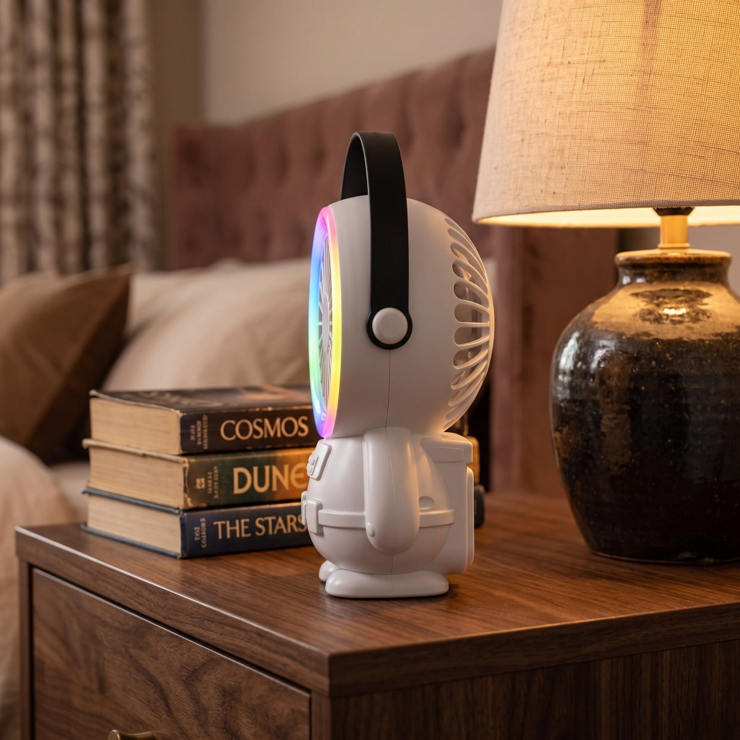 AstroBreeze Astronaut Fan with Ambient RGB Light