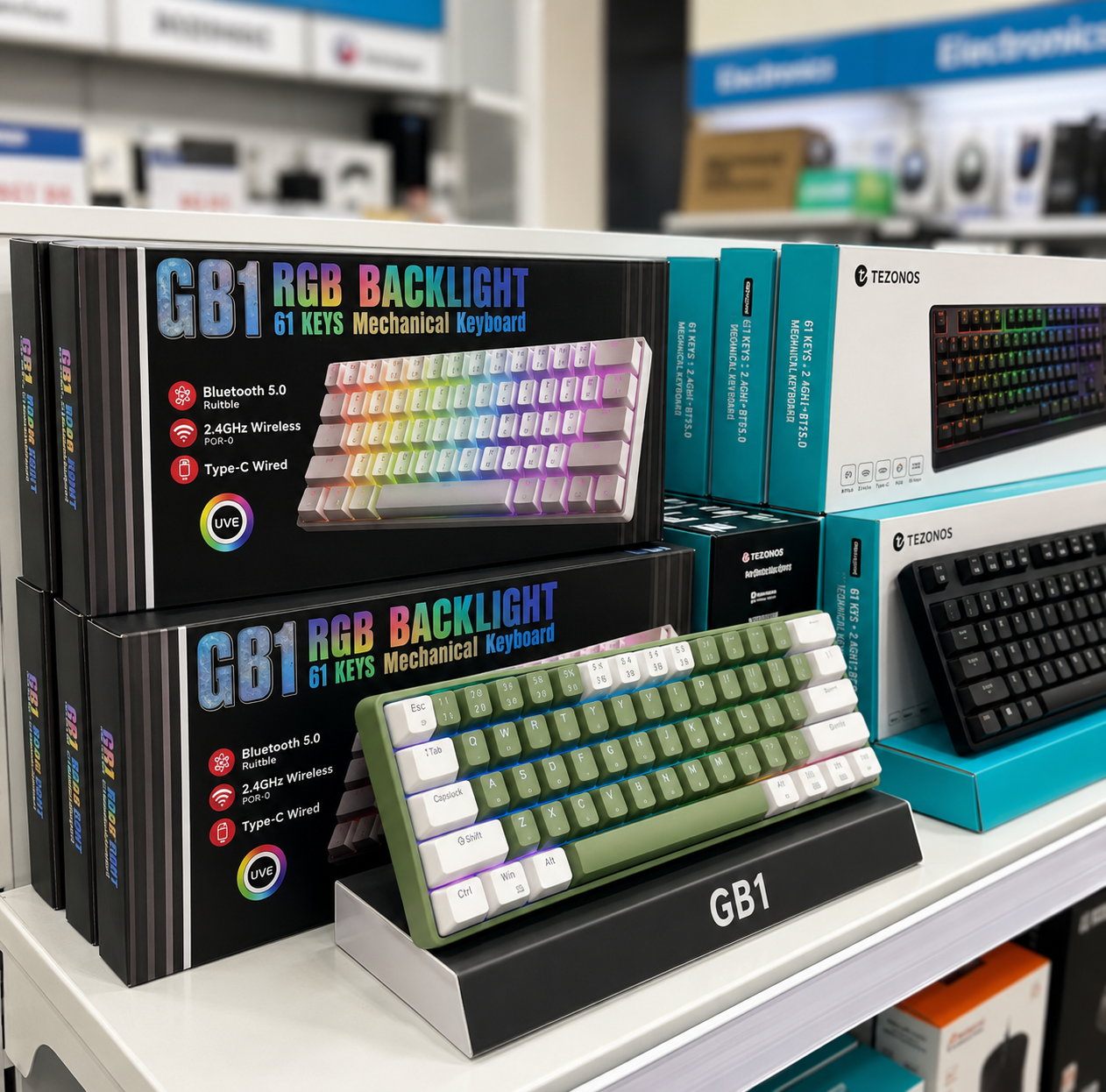 GB1 60% Wireless Mechanical Gaming Keyboard