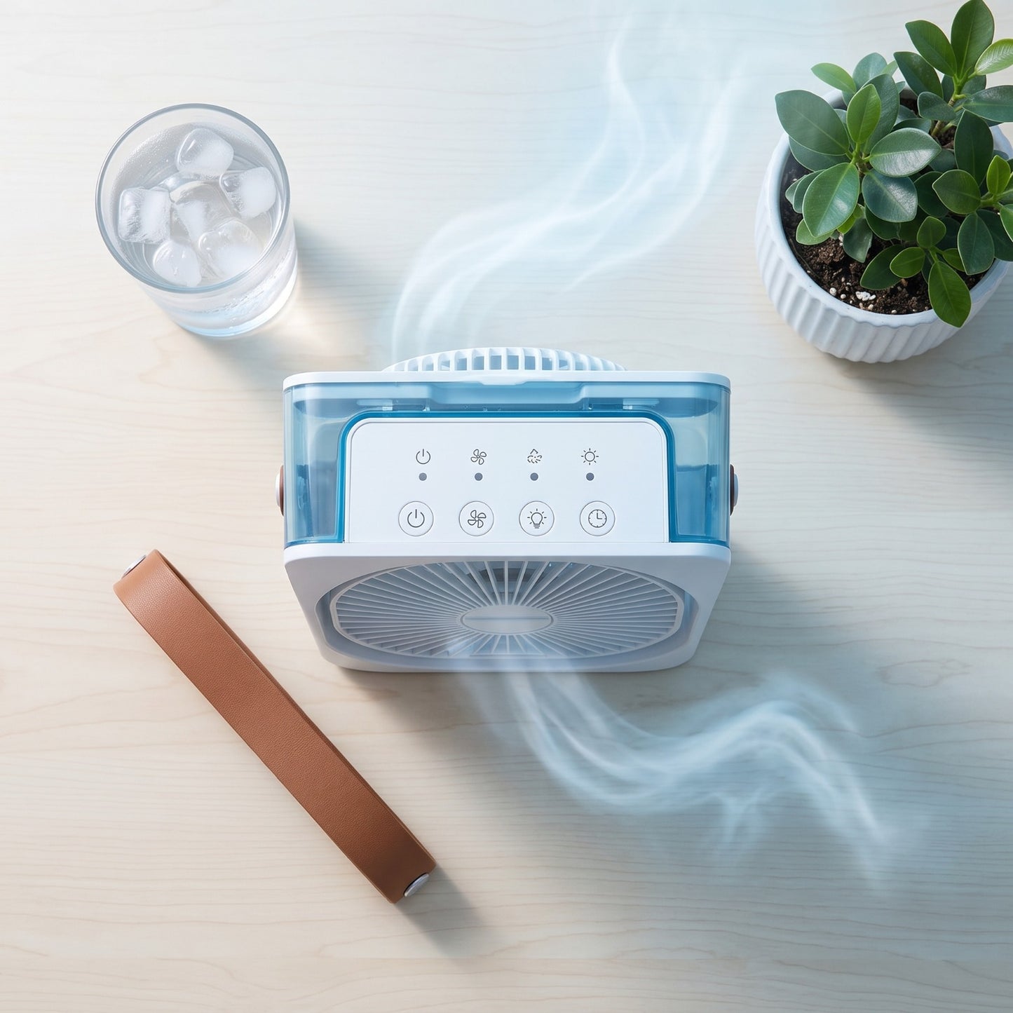 AeroChill Mini – 3-Speed Portable Air Cooler & Mist Fan