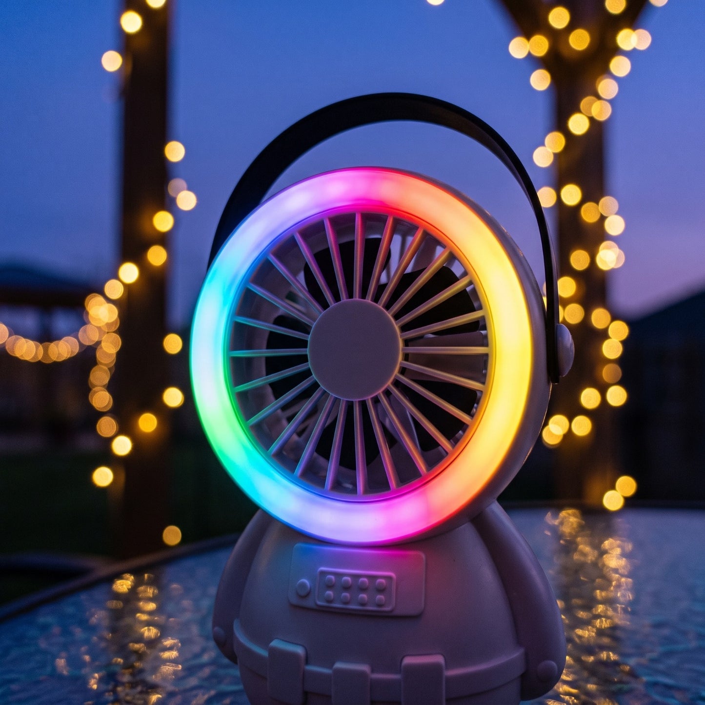 AstroBreeze Astronaut Fan with Ambient RGB Light