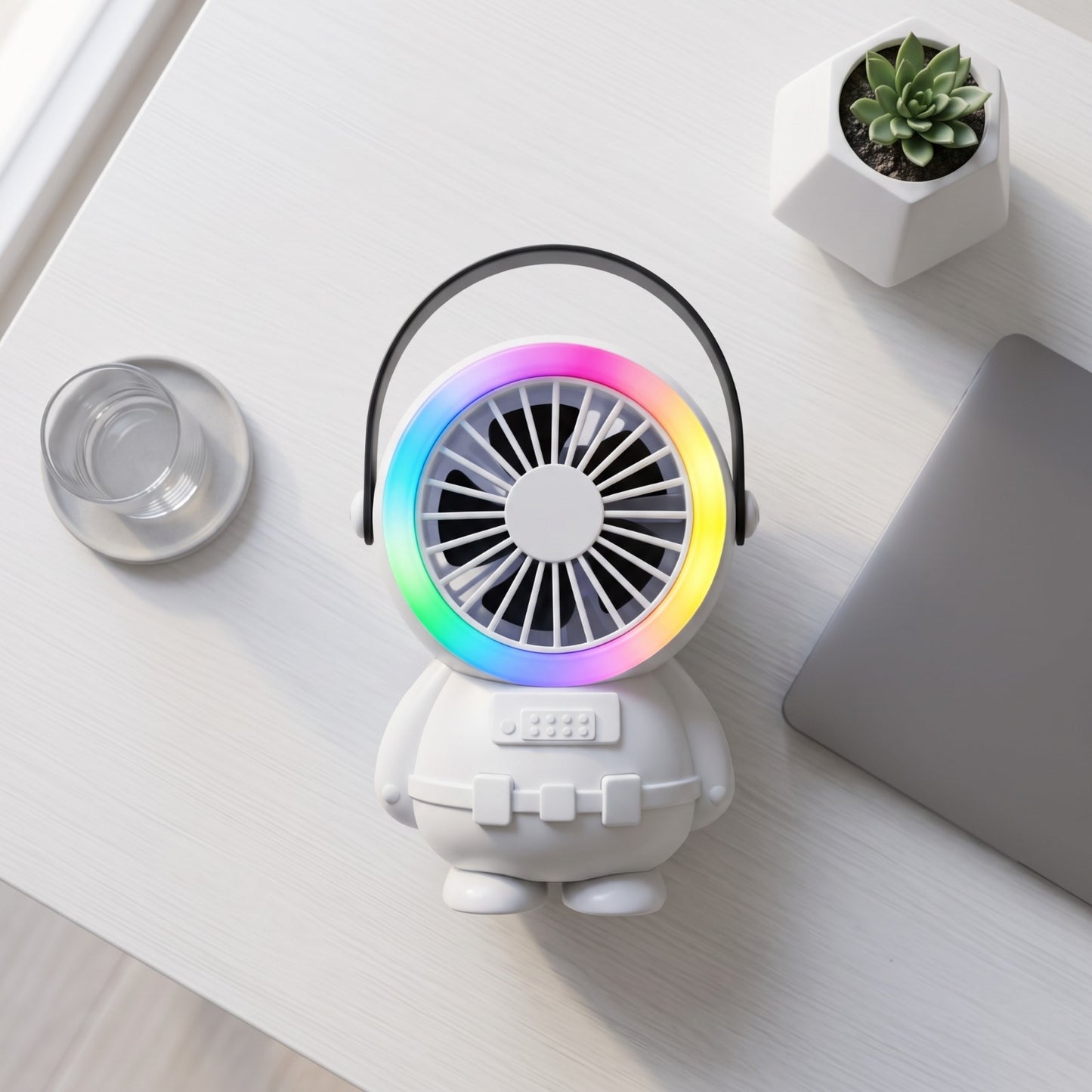 AstroBreeze Astronaut Fan with Ambient RGB Light