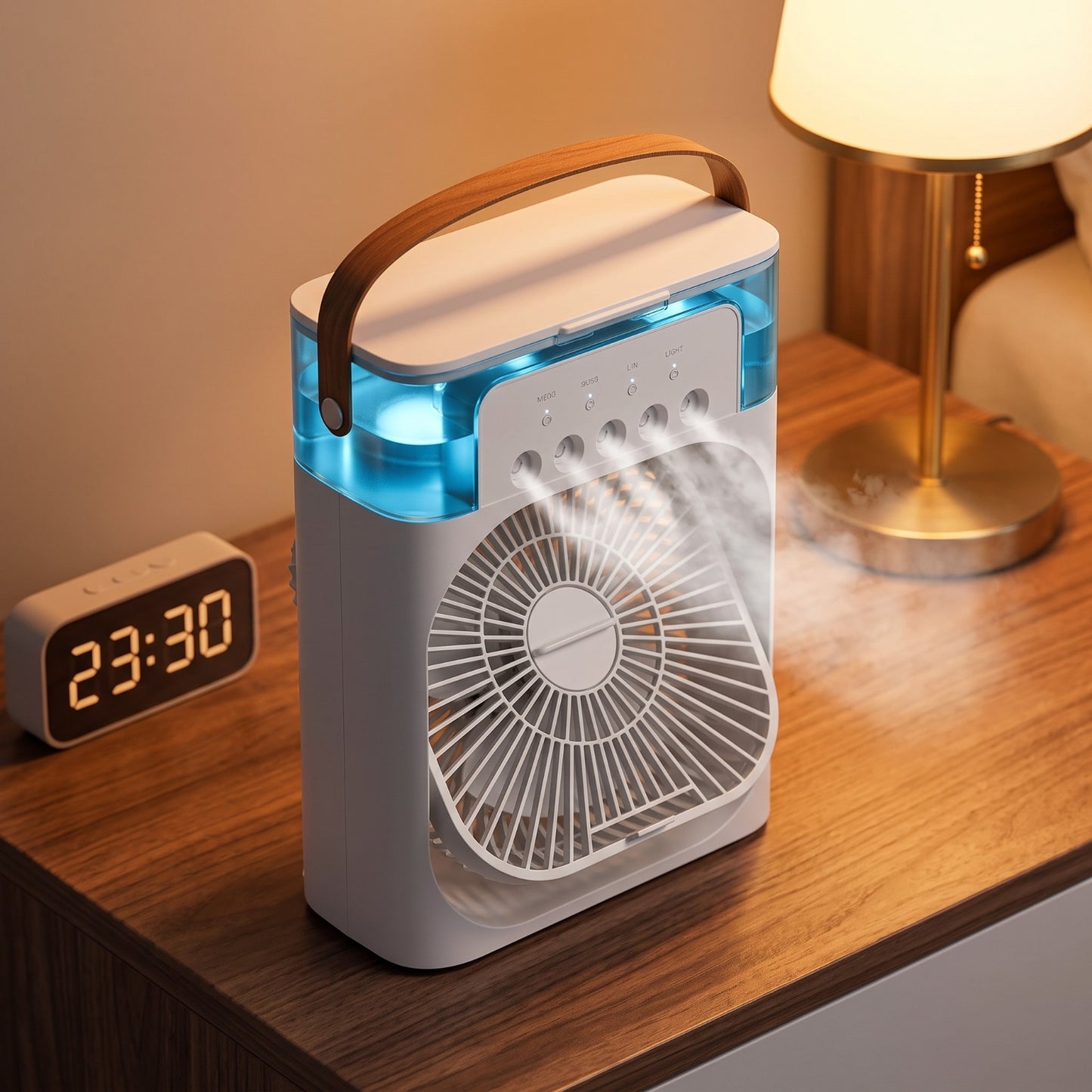 AeroChill Mini – 3-Speed Portable Air Cooler & Mist Fan