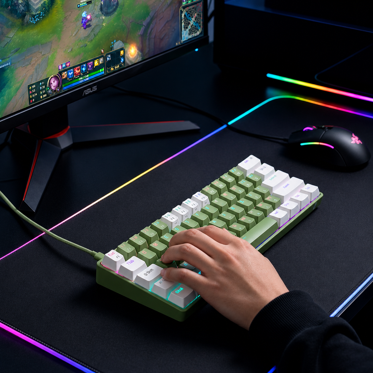 GB1 60% Wireless Mechanical Gaming Keyboard